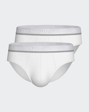 Pack of 2 men's briefs Cotton Stretch