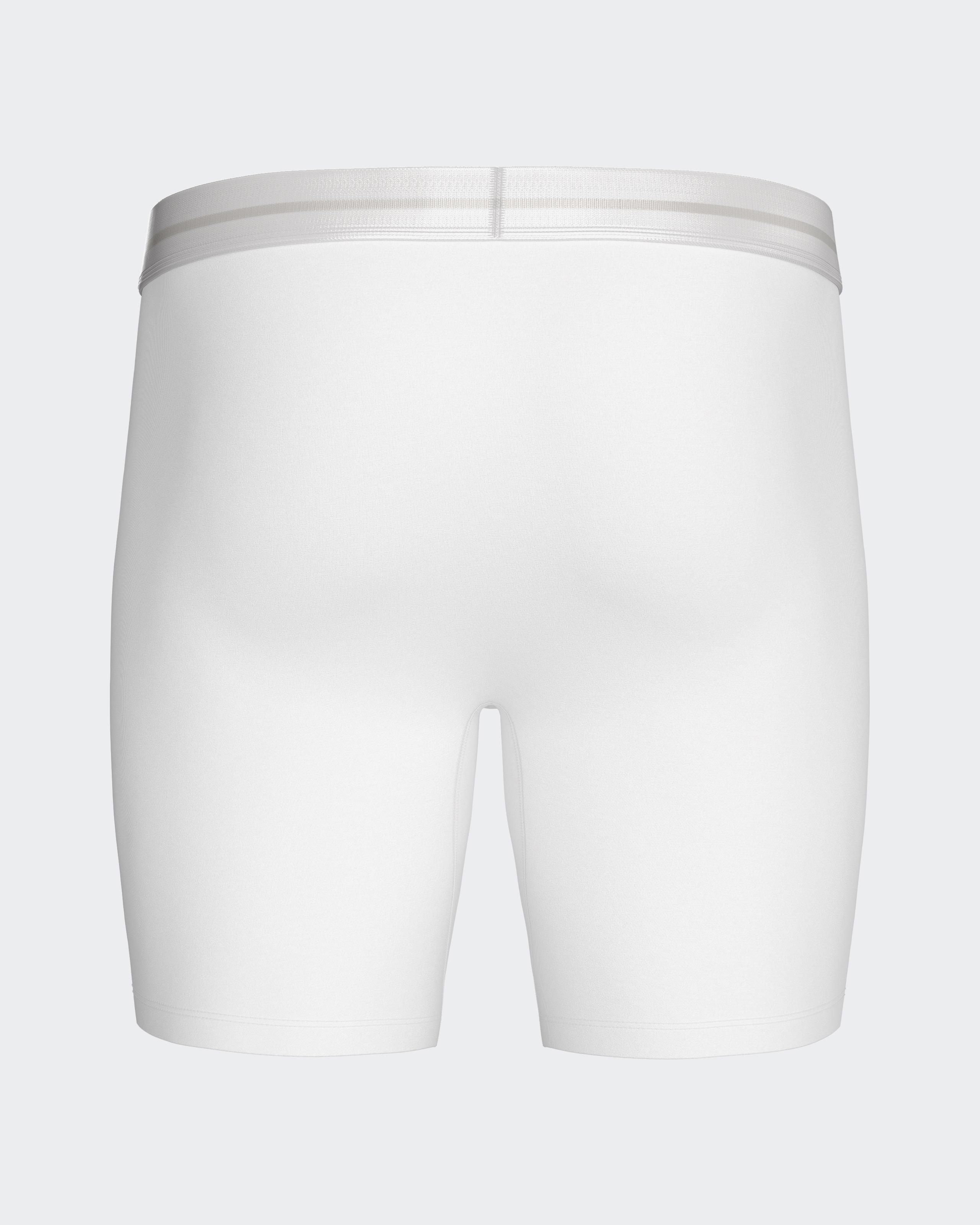 Men's long boxer Cotton Stretch