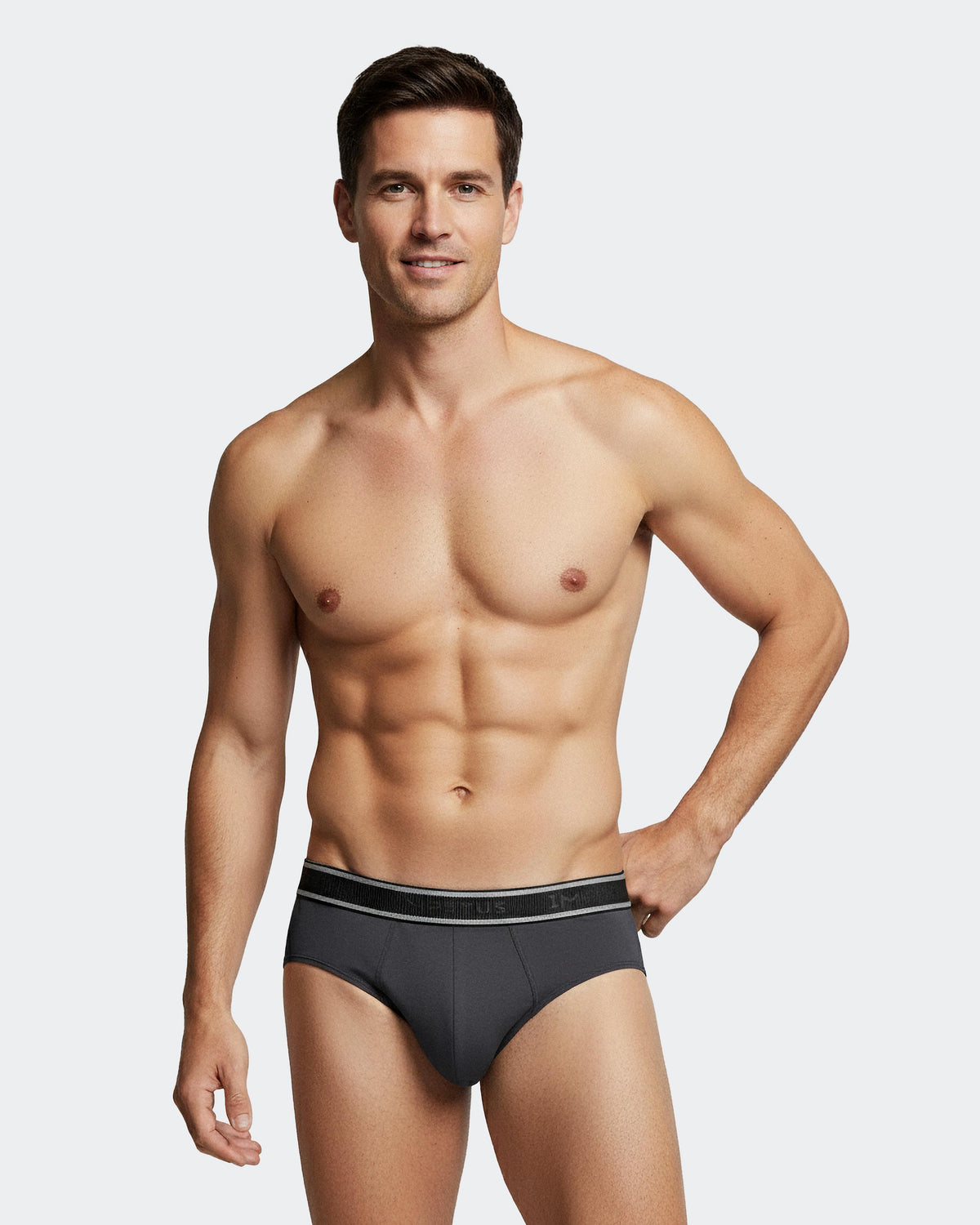 Pack of 3 Cotton Stretch men's briefs