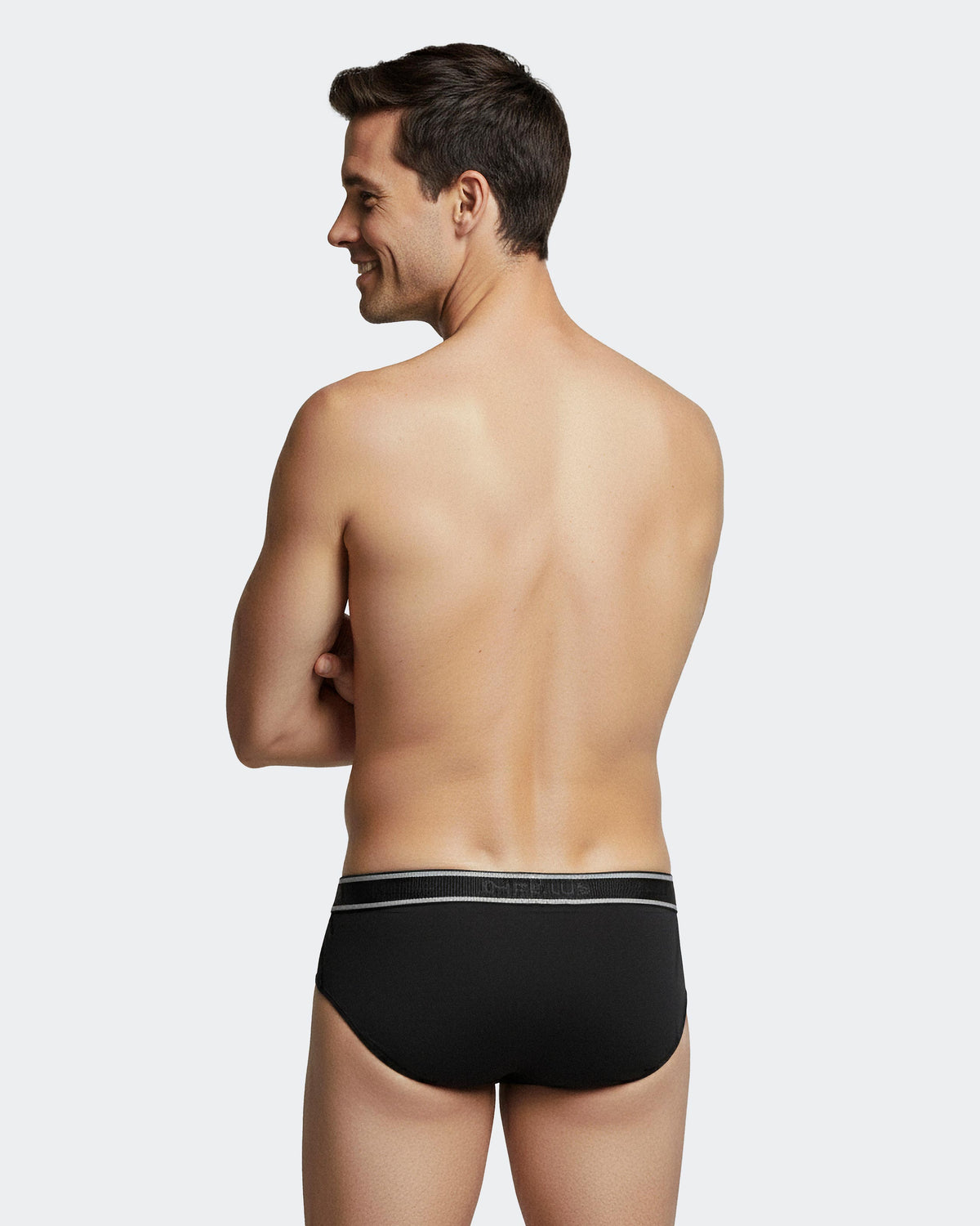 Pack of 3 Cotton Stretch men's briefs