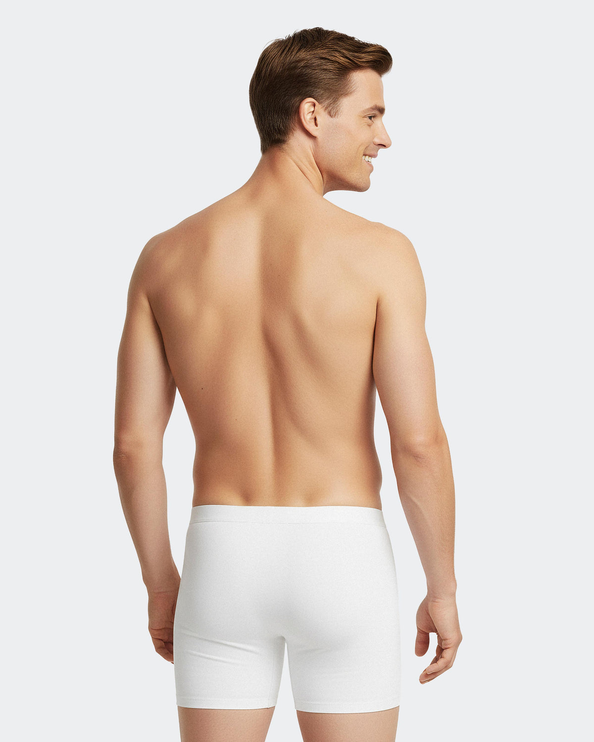 Boxer long en coton modal