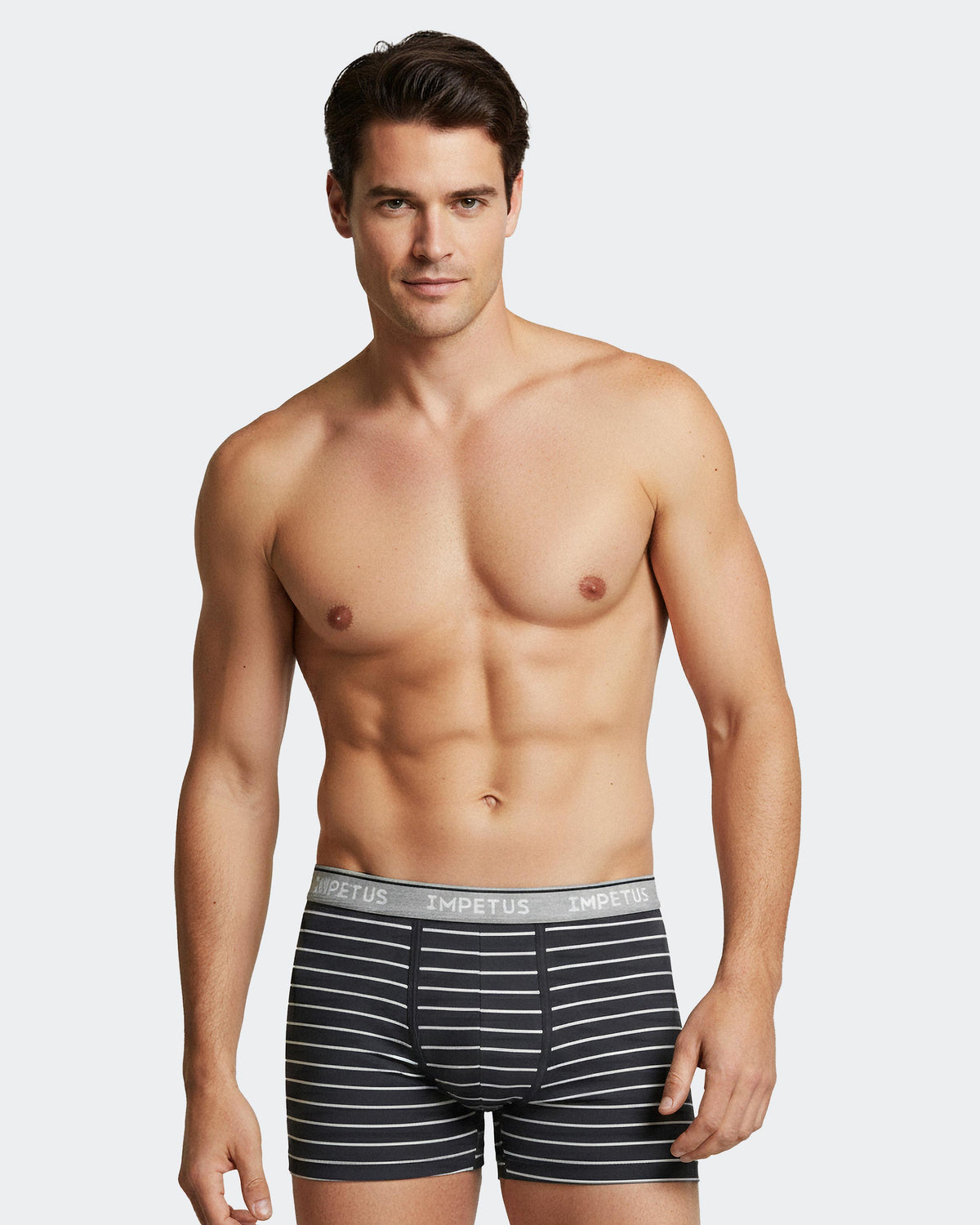 Packung 2 Herren-boxershorts aus Baumwolle
