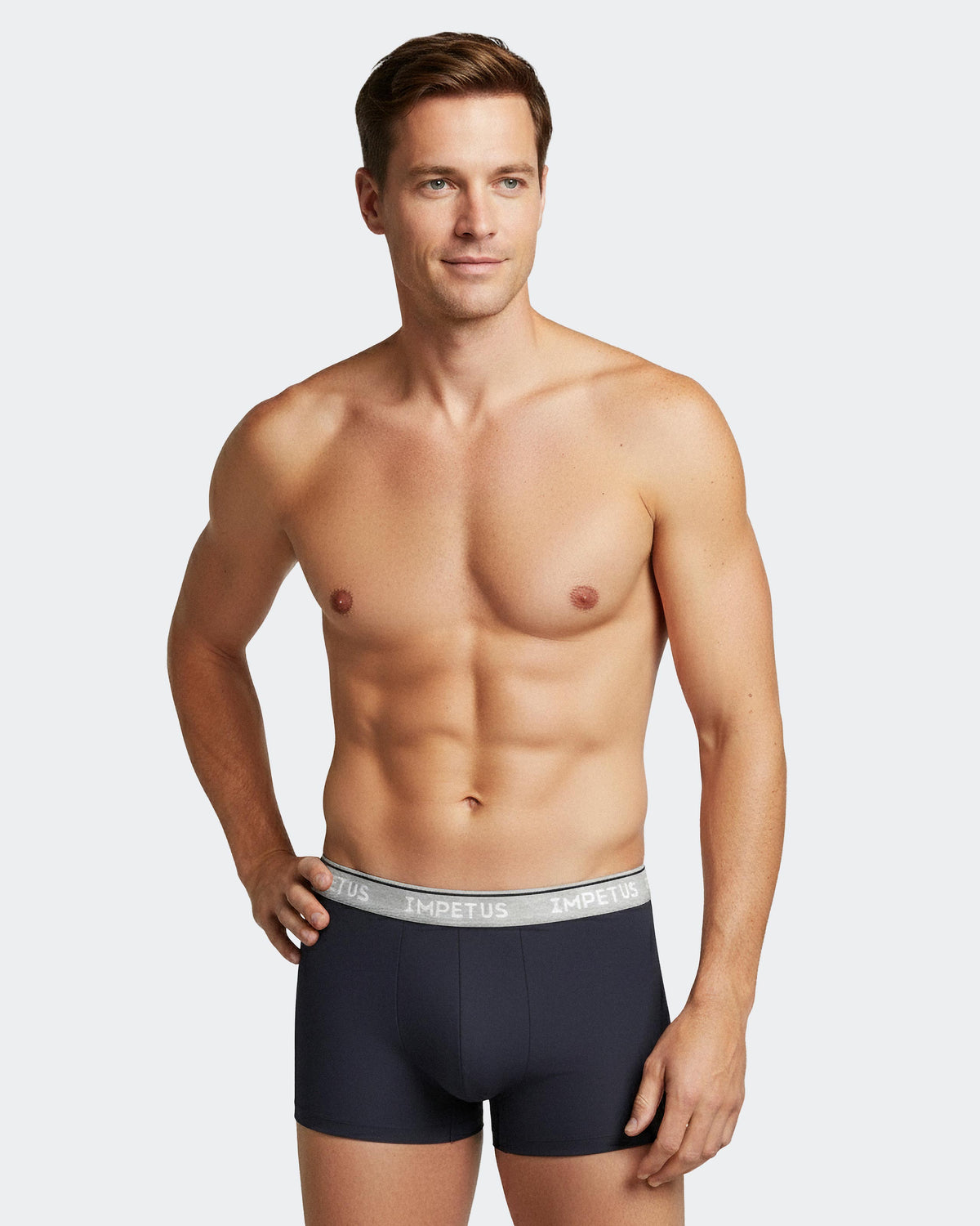 Packung 2 Herren-boxershorts aus Baumwolle