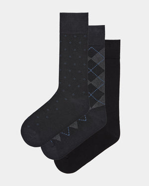 3 Pack Socks