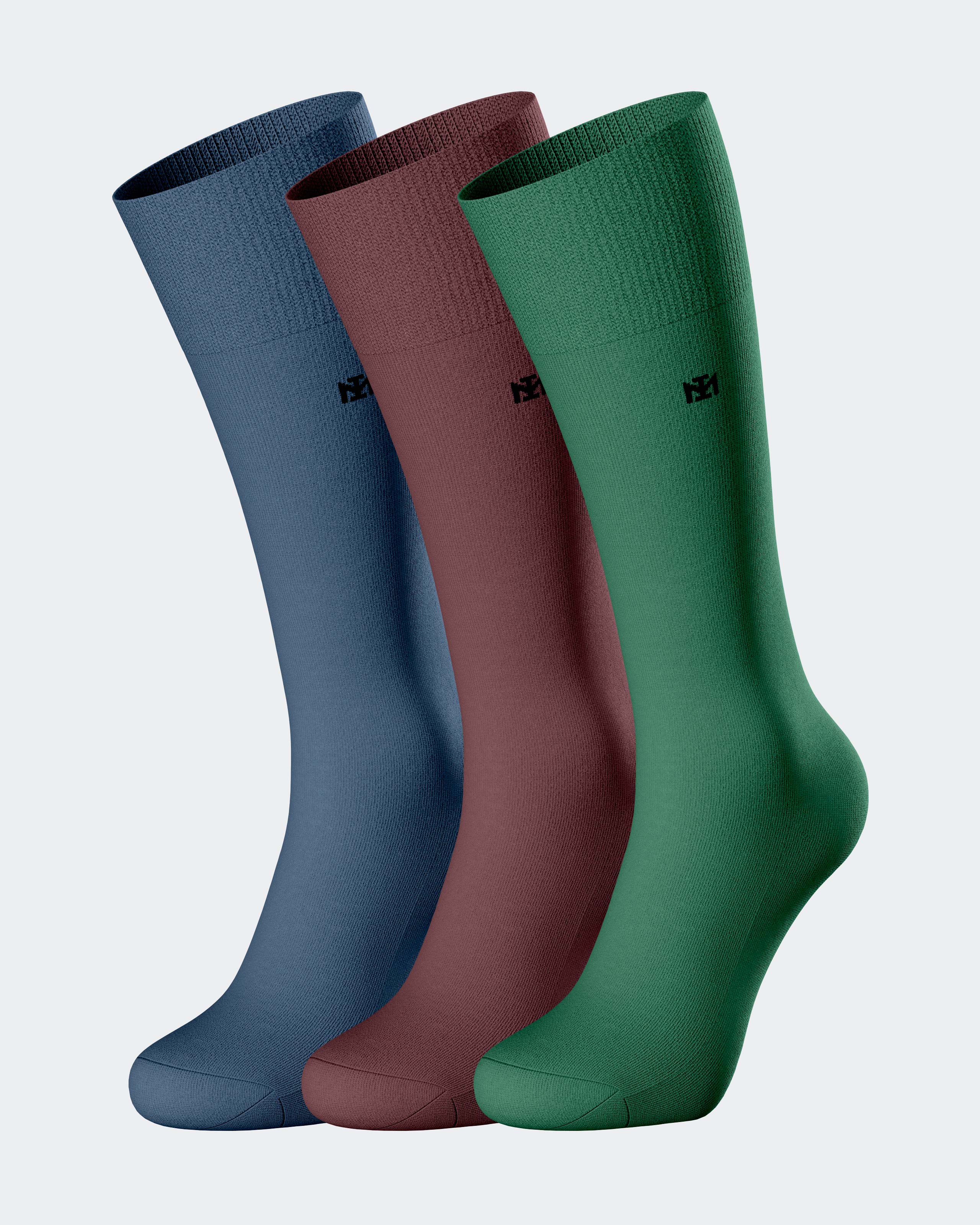 Pack 3 pares de meias de homem