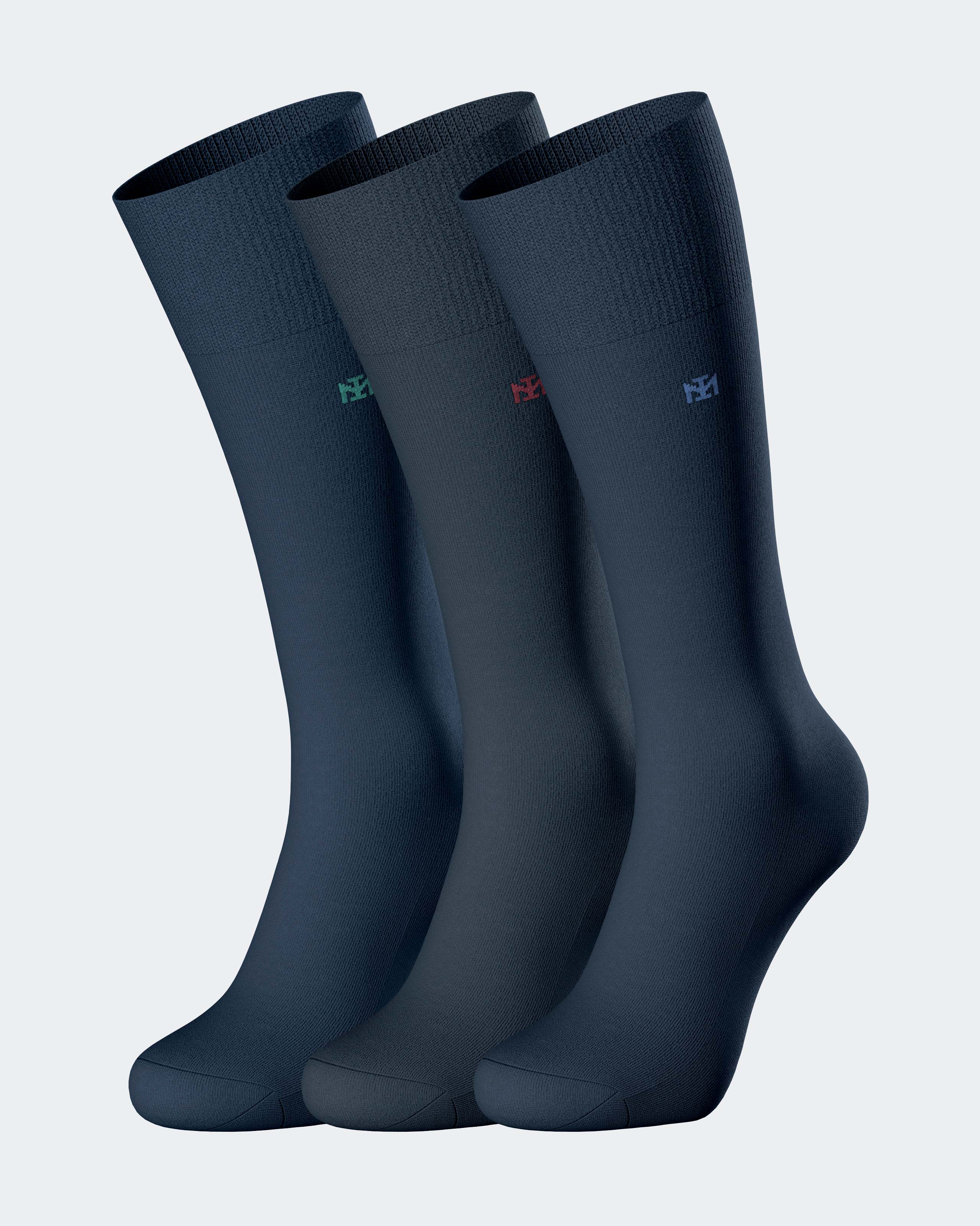Pack 3 pares de meias de homem