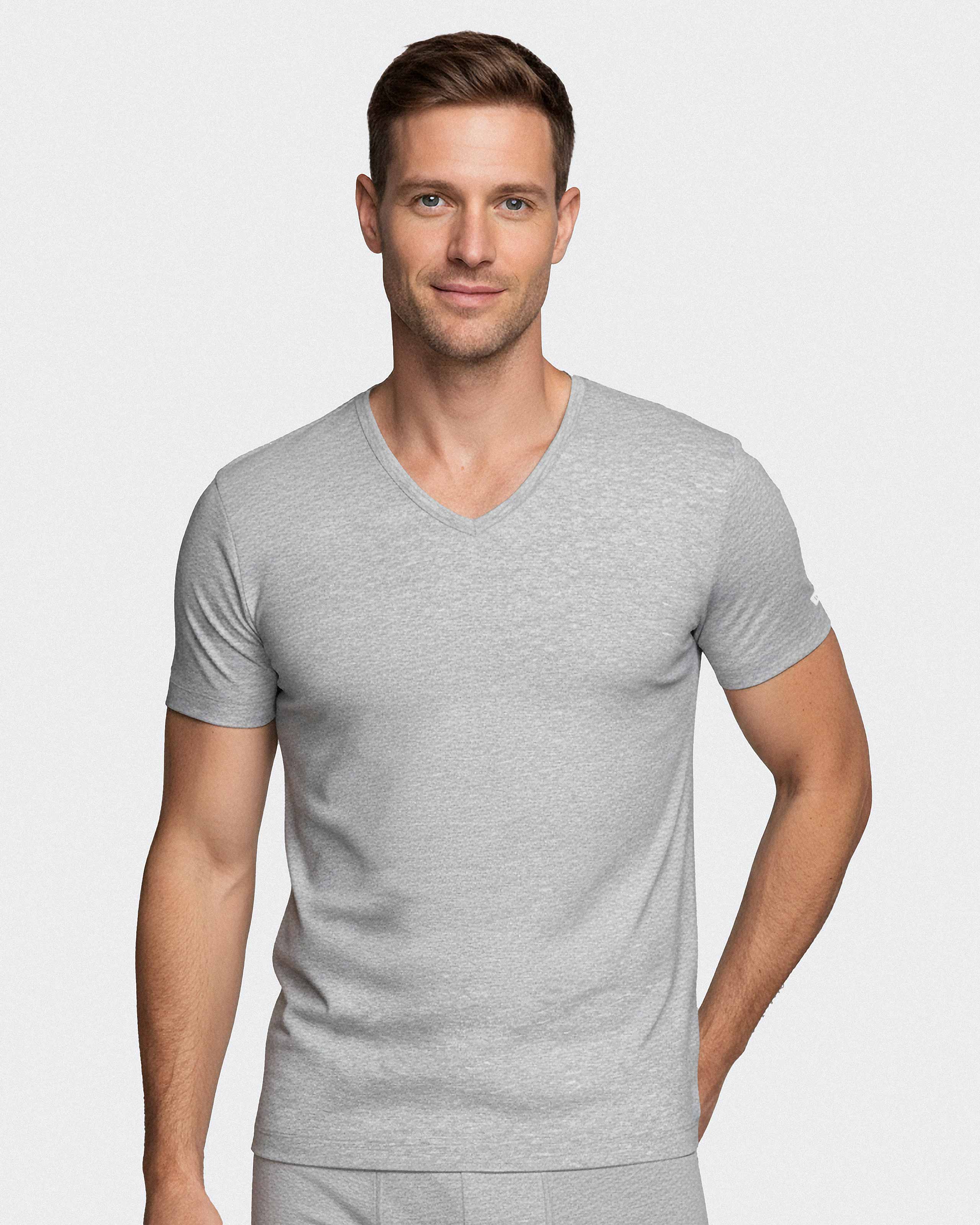 V-neck men's t-shirt Thermo