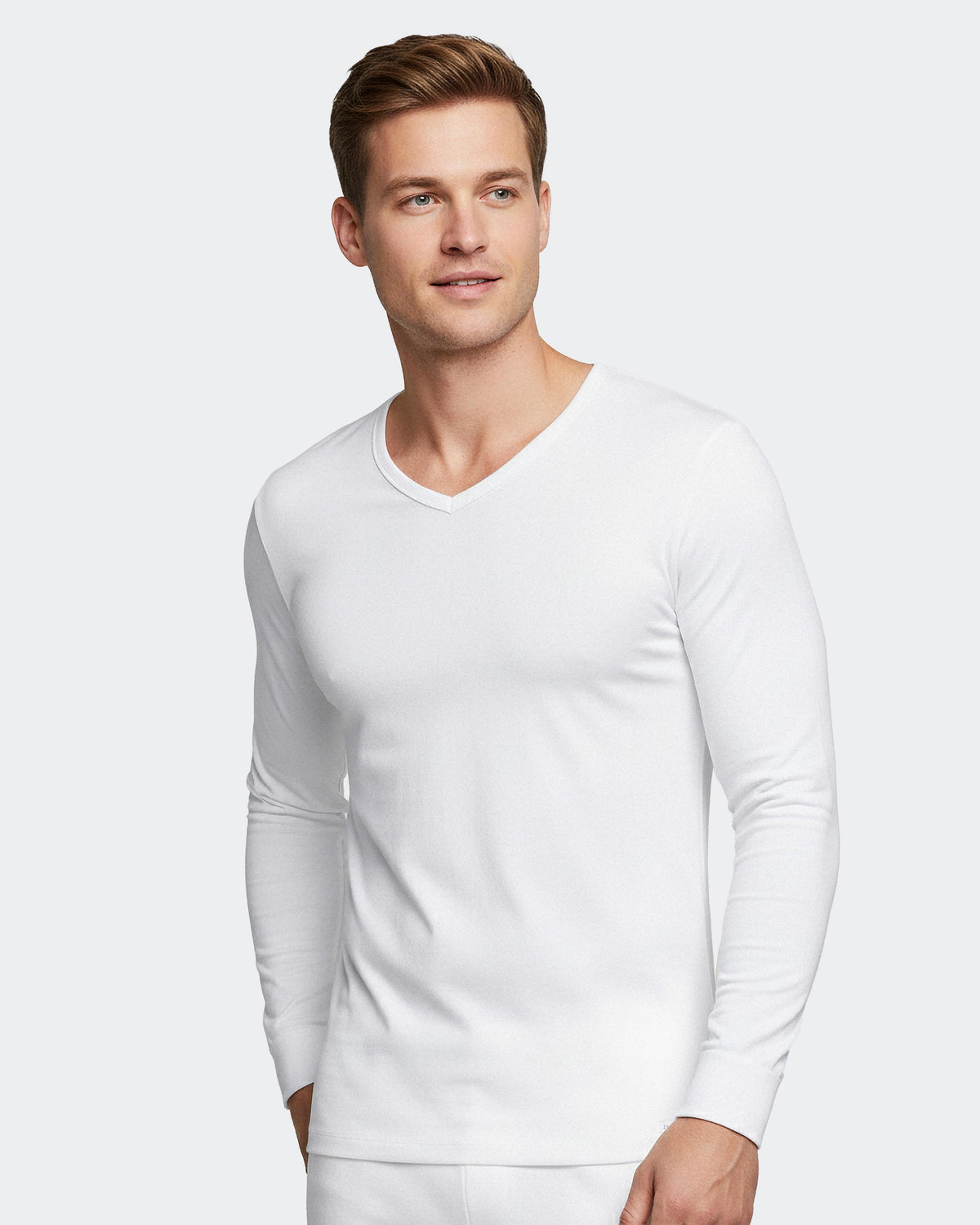 Men's V-neck T-shirt Thermo