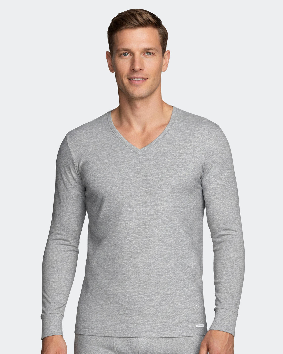 Men's V-neck T-shirt Thermo