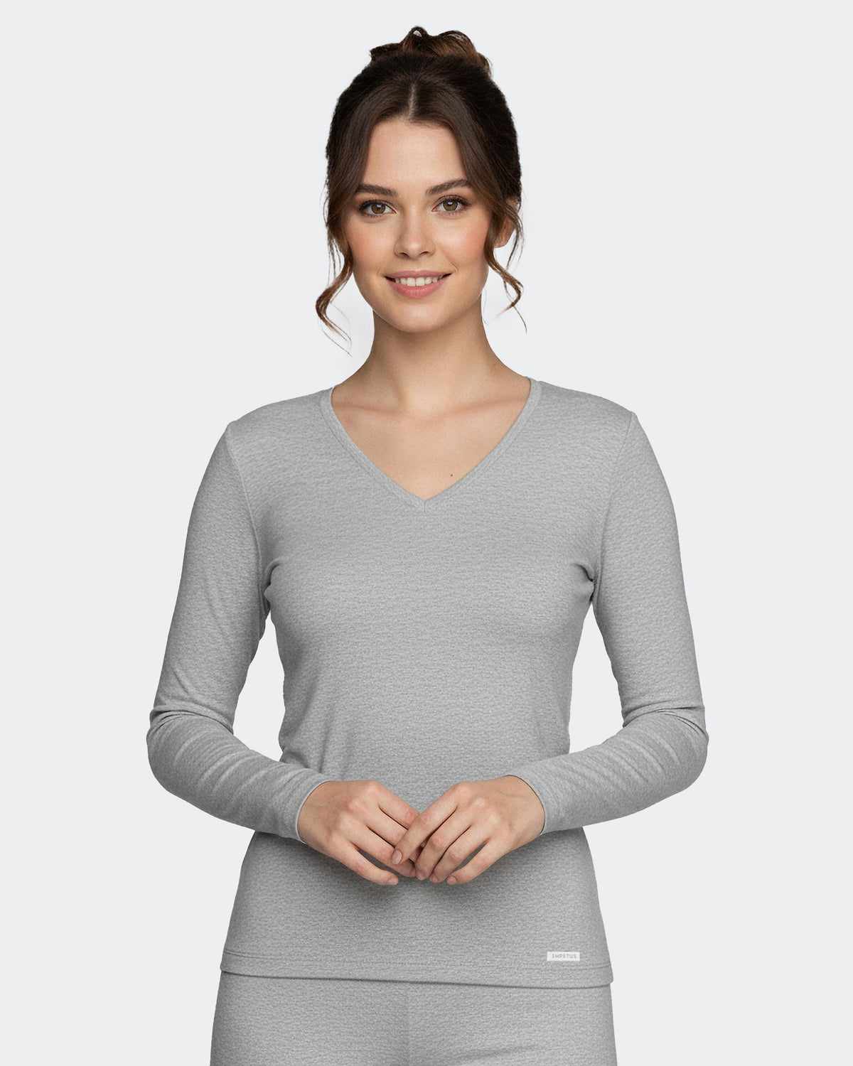 Camiseta de mujer cuello en pico Thermo