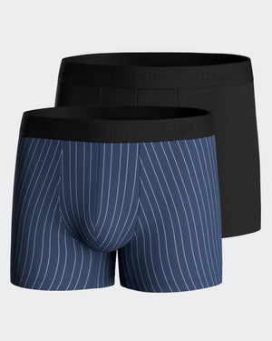 Pack of 2 viscose boxers