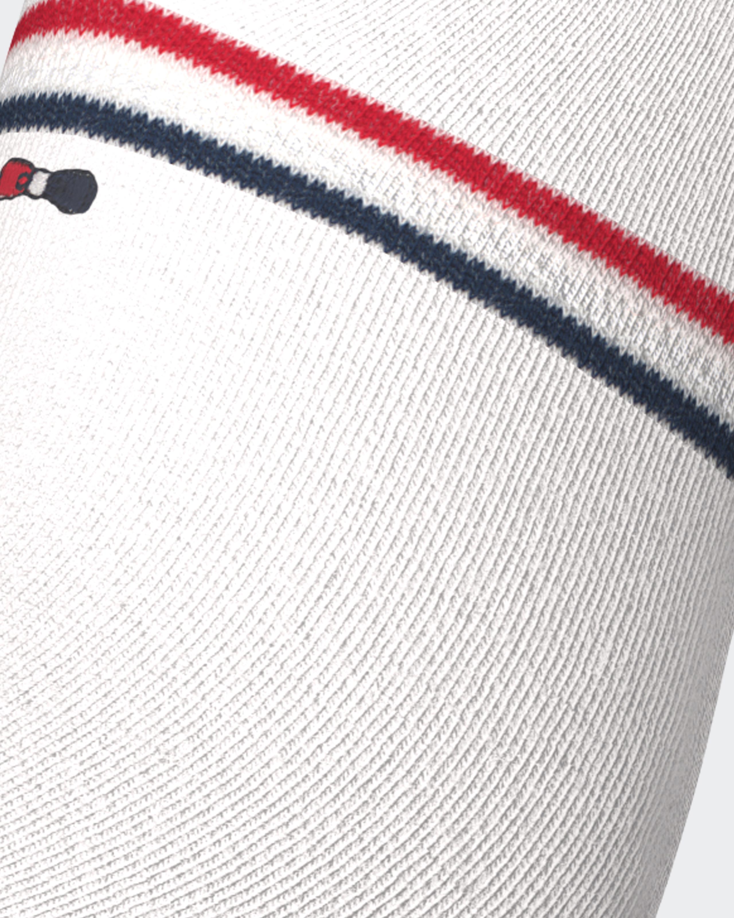 Lot de 2 paires socquettes avec logo