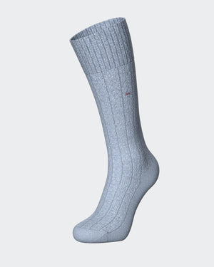 Ribbed woollen socks