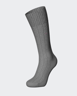 Ribbed woollen socks