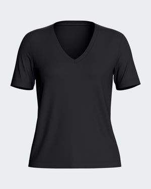 T-shirt in Lyocell
