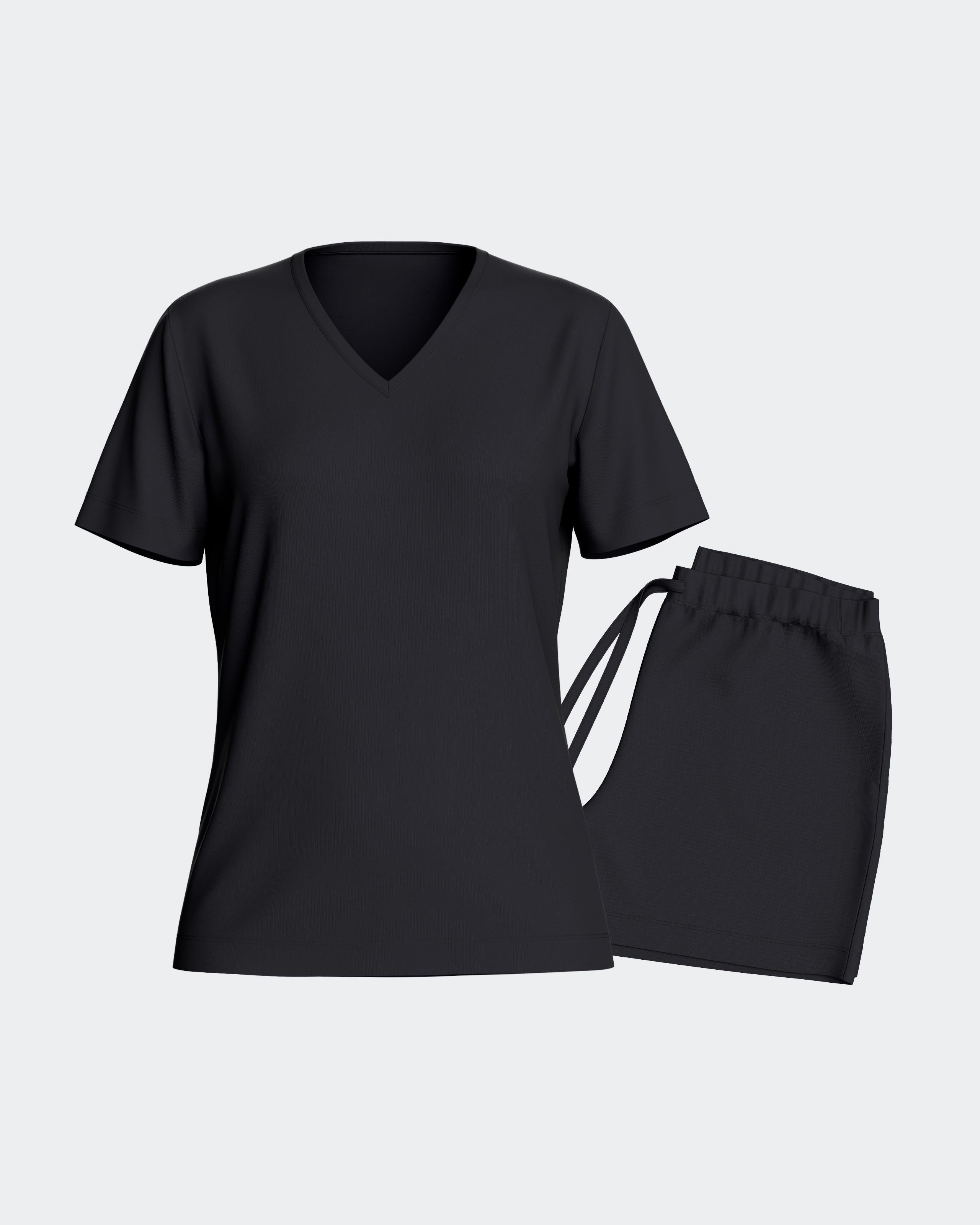 Lyocell short-sleeved pyjama