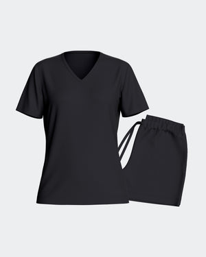 Lyocell short-sleeved pyjama