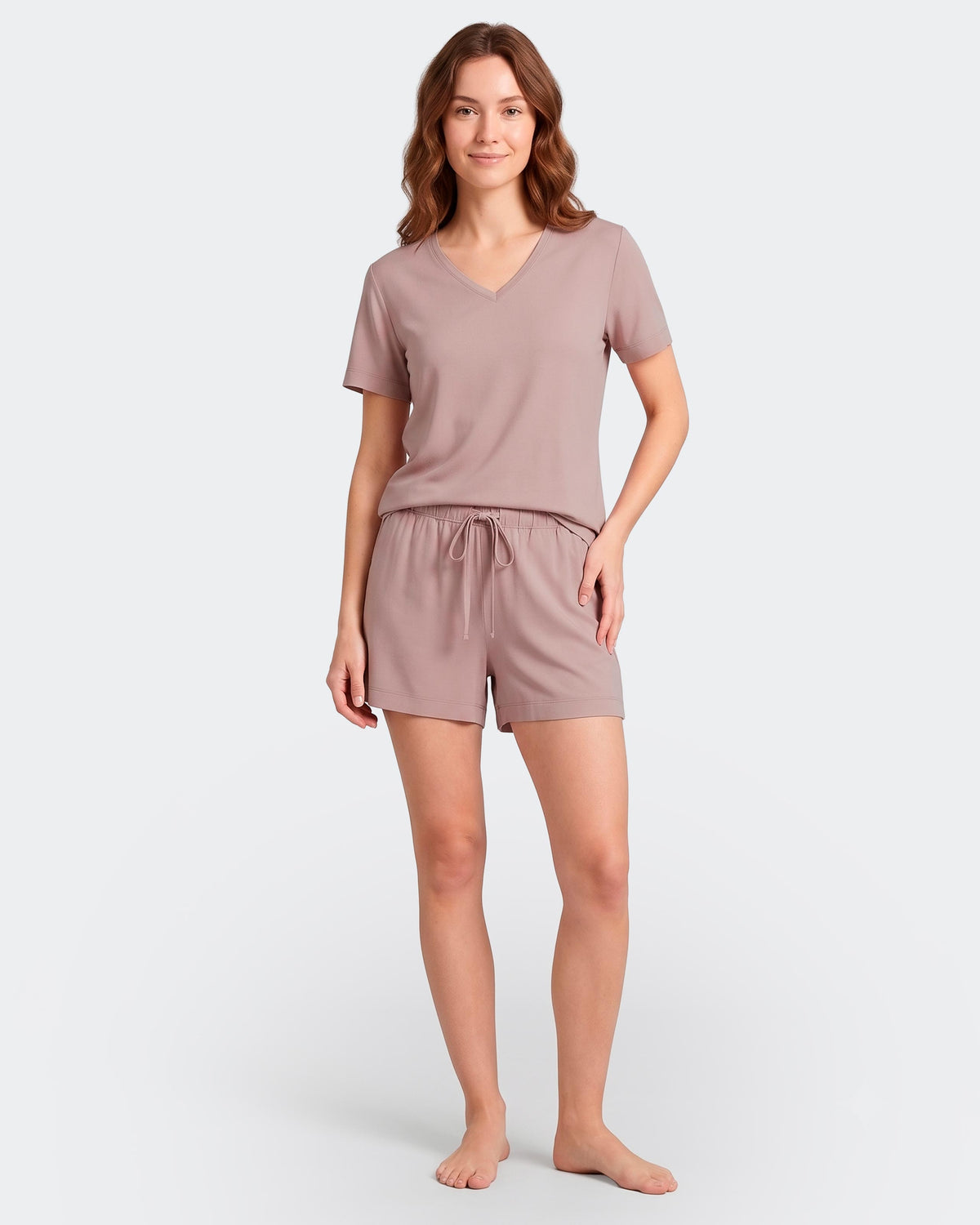 Lyocell short-sleeved pyjama