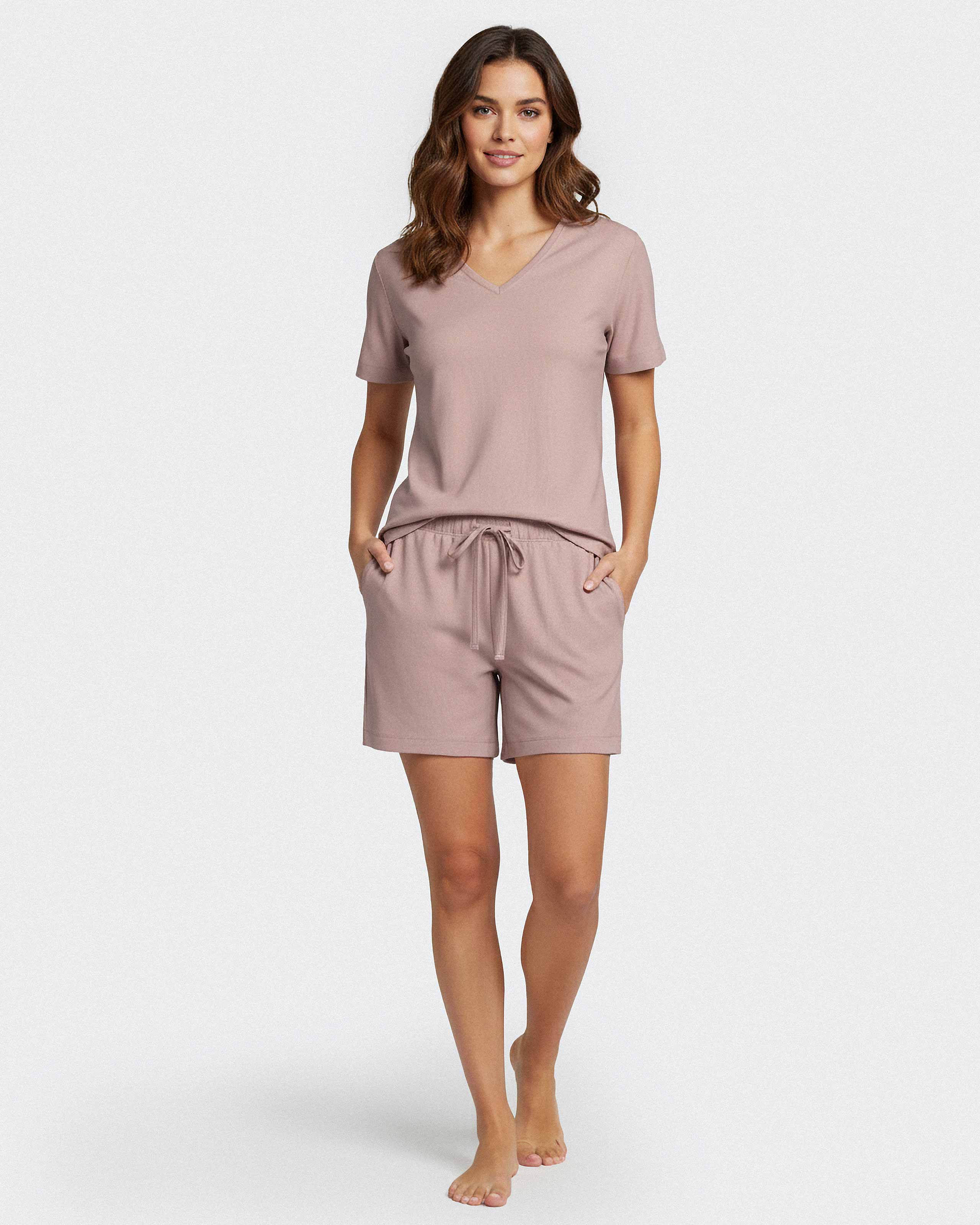 Lyocell short-sleeved pyjama