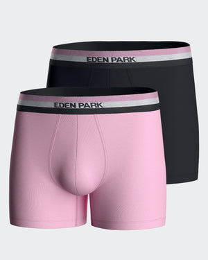 Pack 2 plain boxers Eden Park