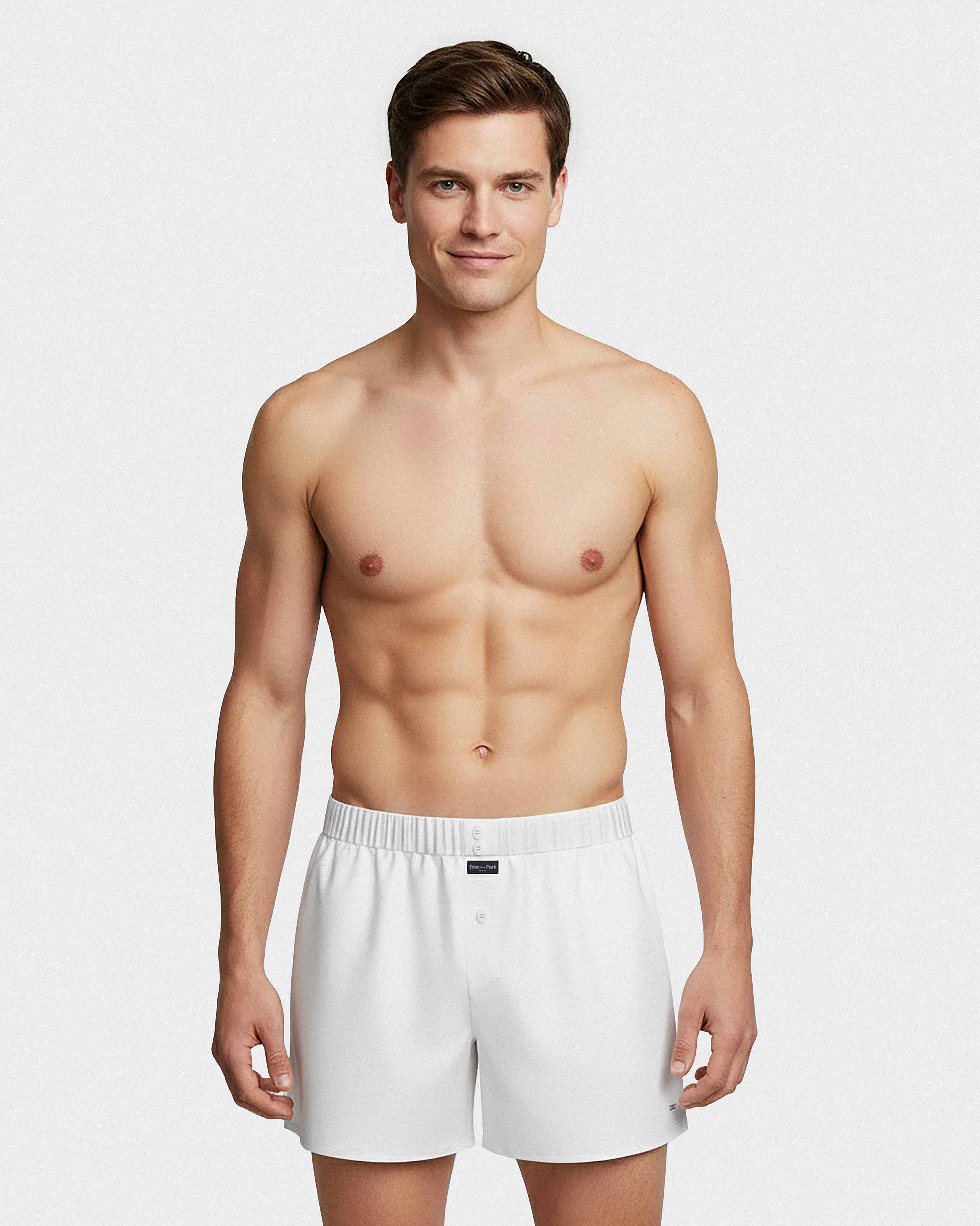 American Boxershort plain cotton