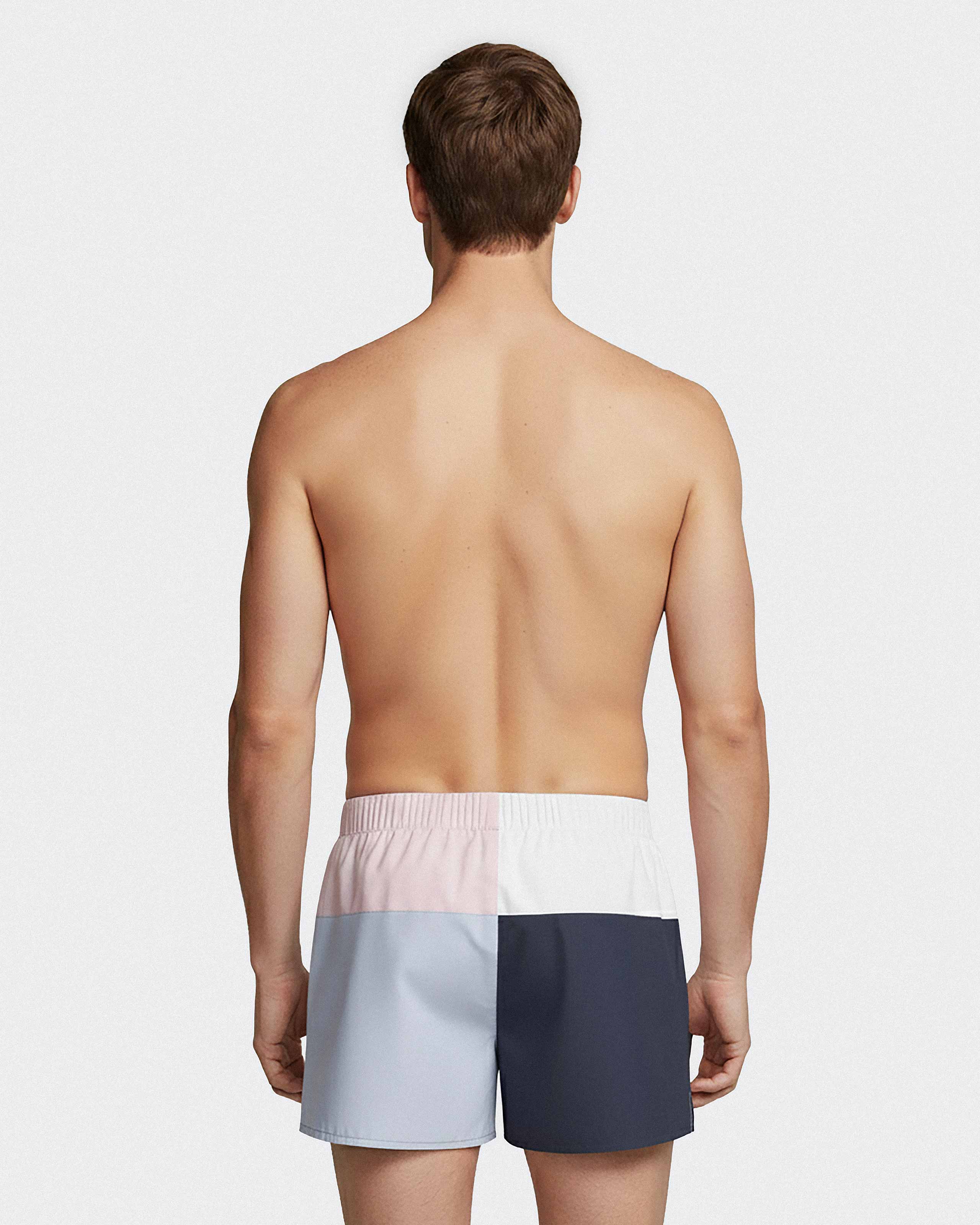 American Boxershort colourblock in cotton