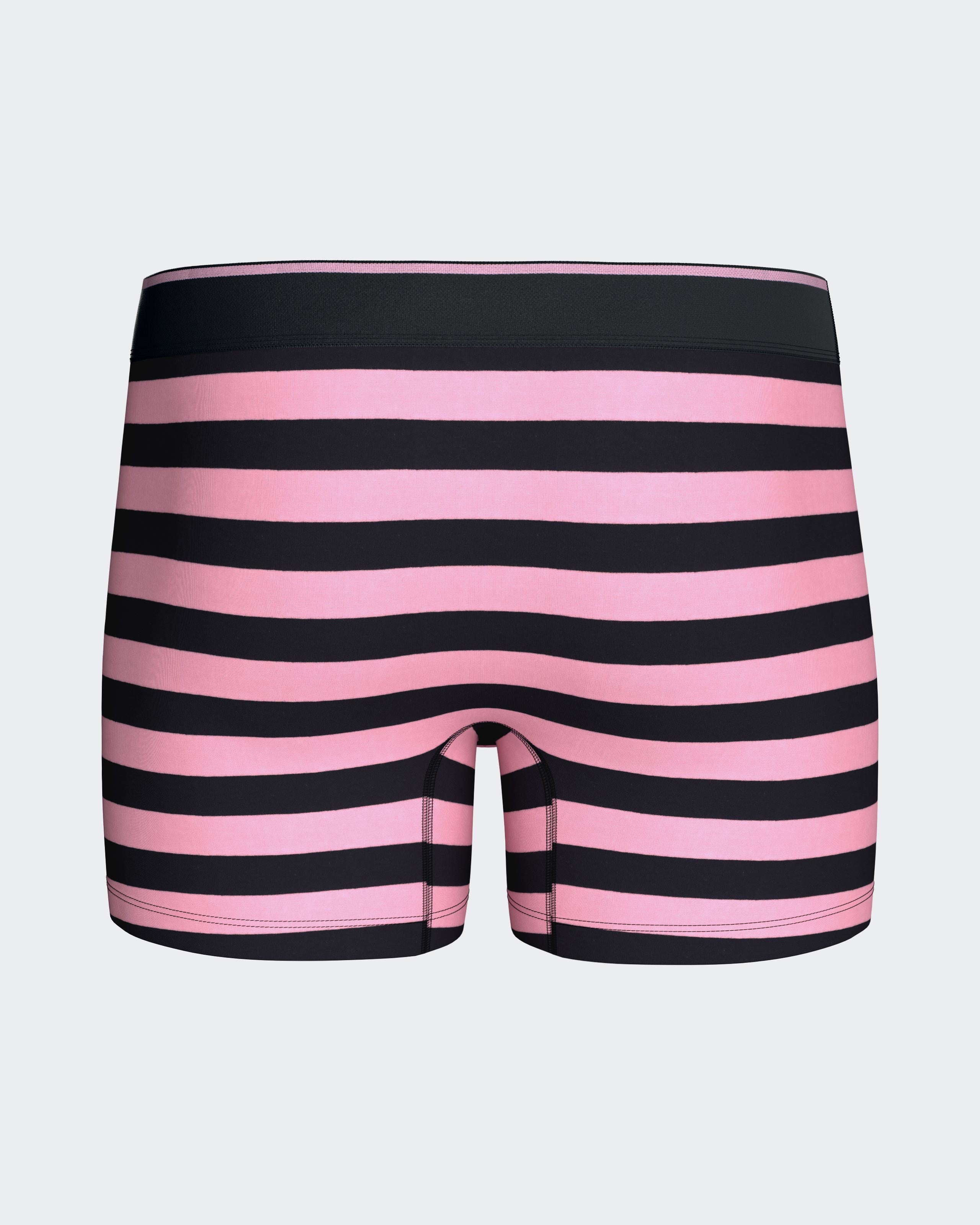 Striped boxer in cotton