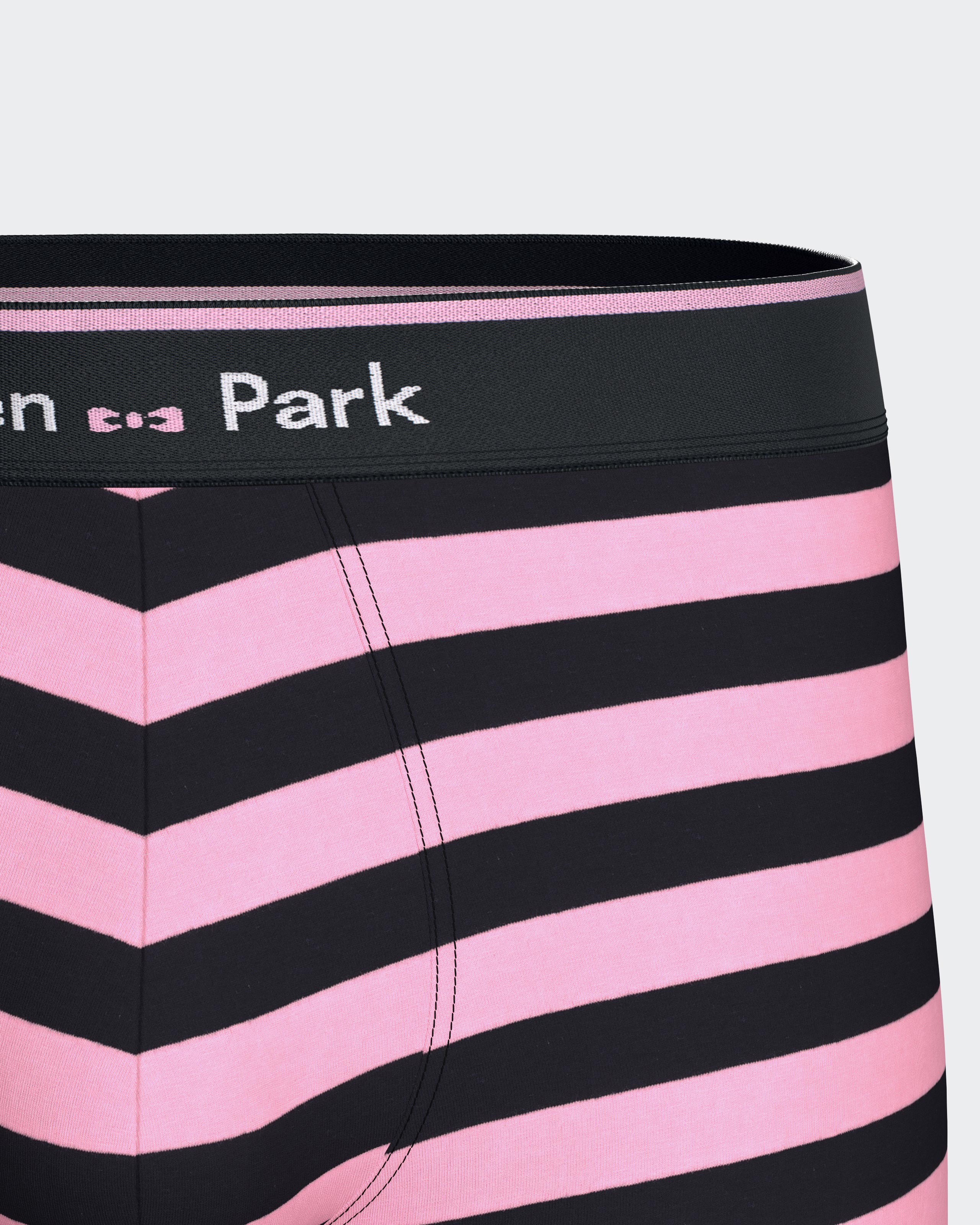 Striped boxer in cotton