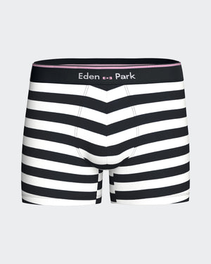 Striped boxer in cotton