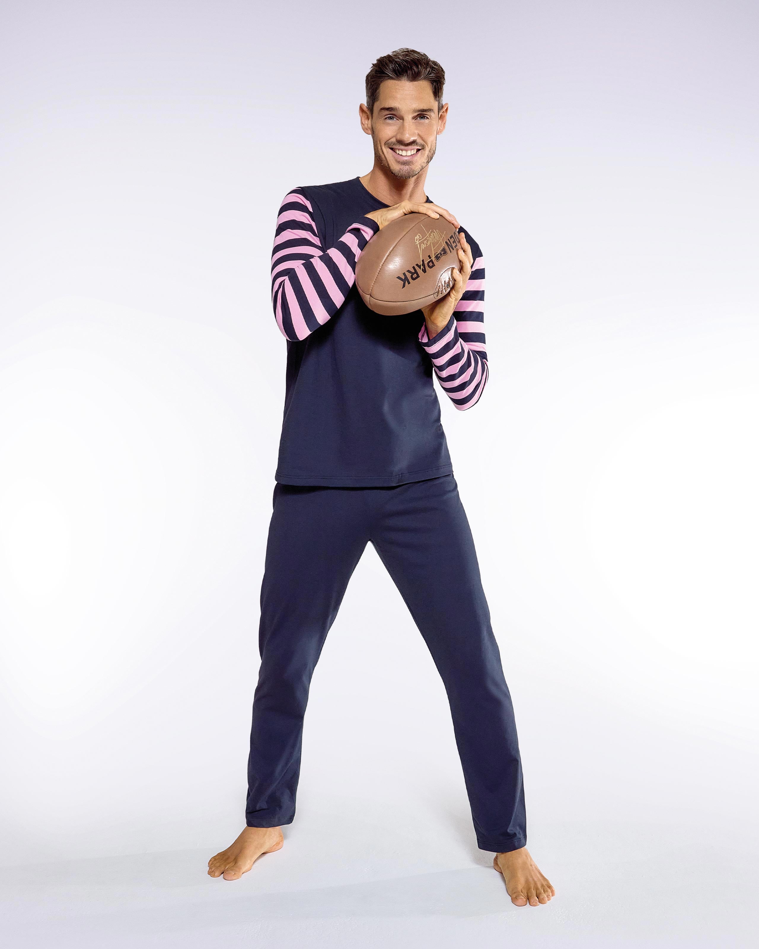 Striped pyjama in cotton