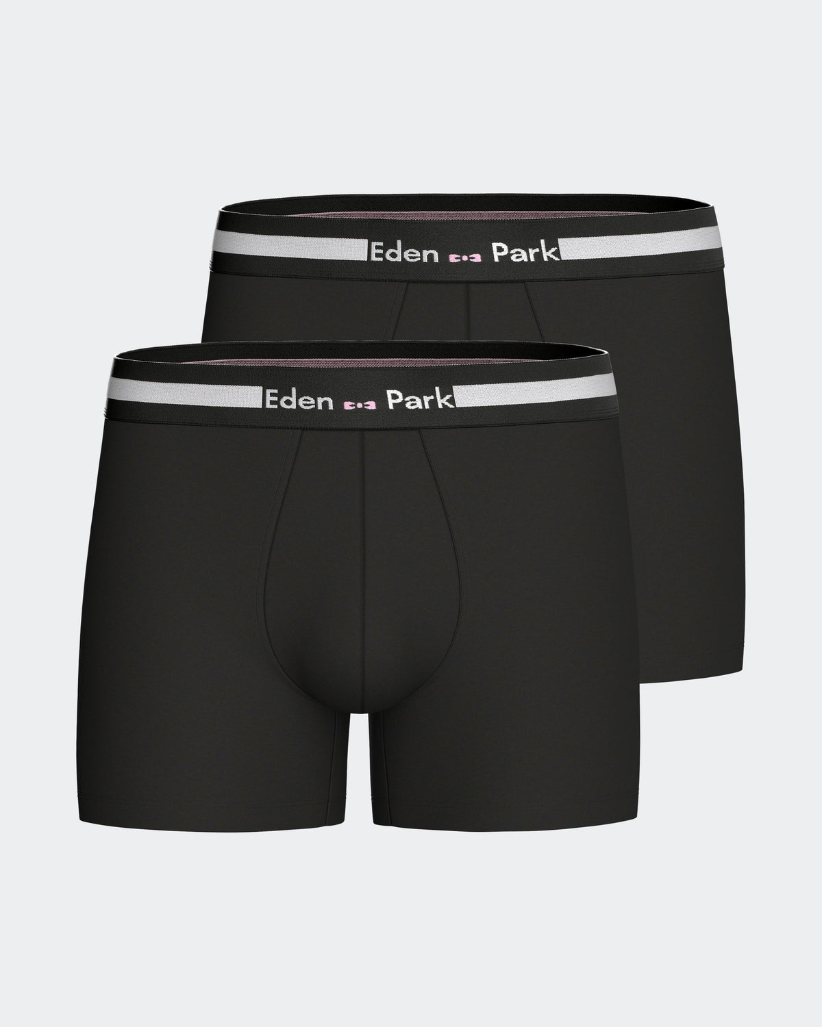 Pack 2 boxers lisos em Algodão