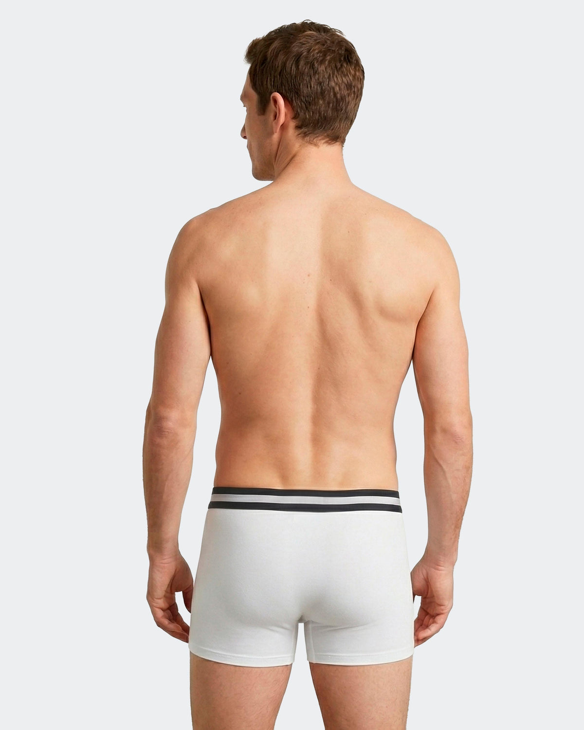 Pack 2 boxers lisos em Algodão