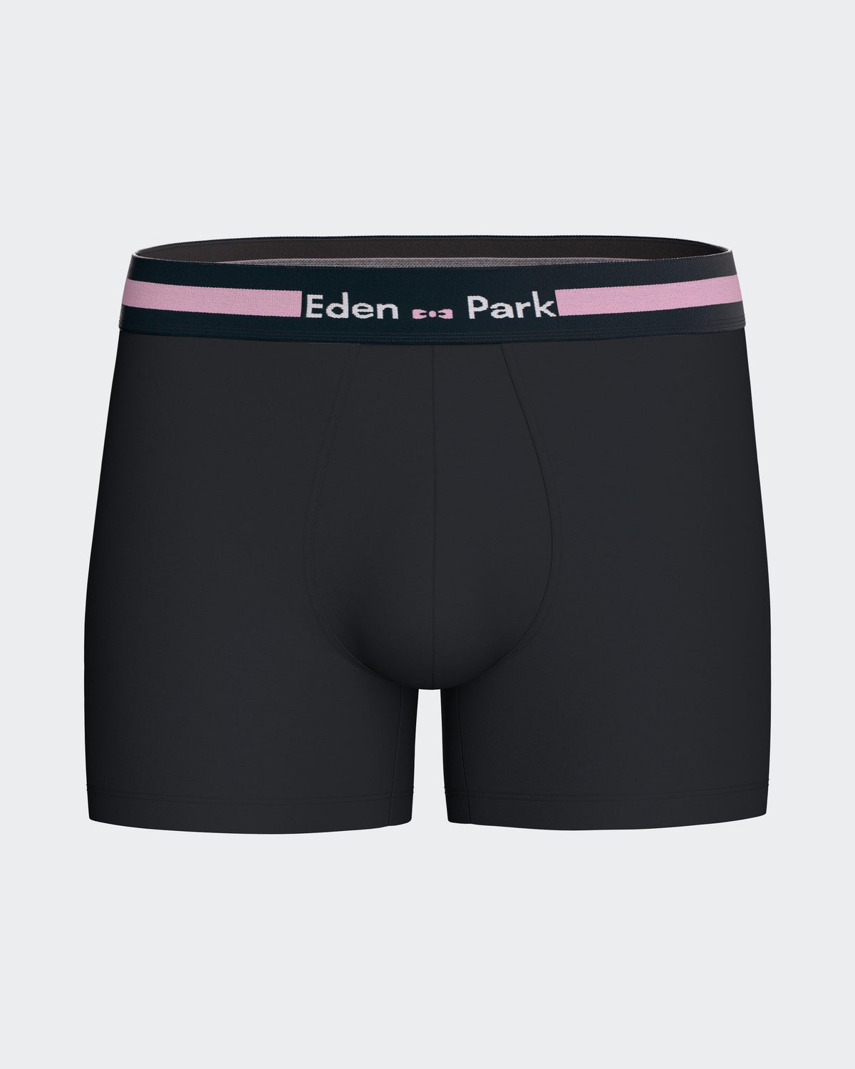 Pack of 3 plain boxers in Cotton