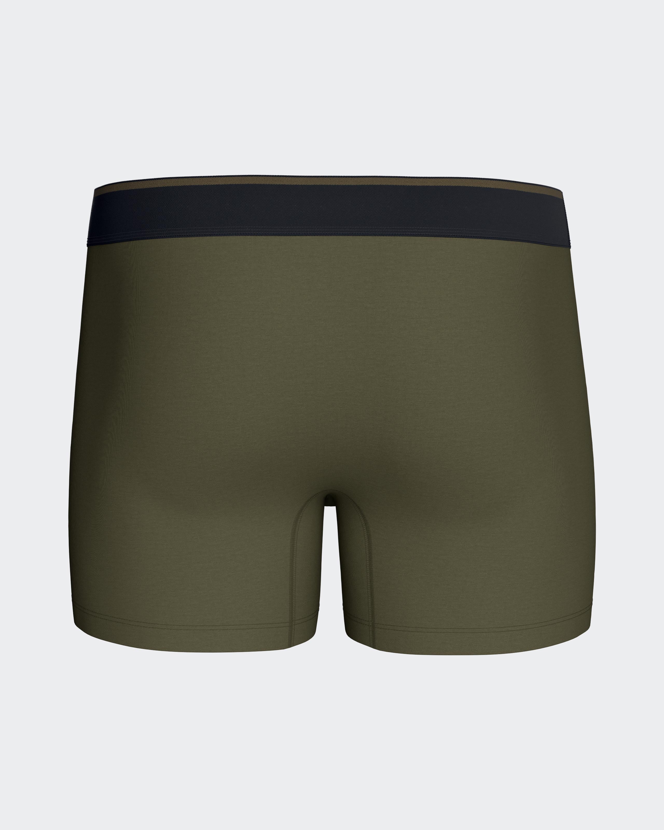 Plain boxer in cotton