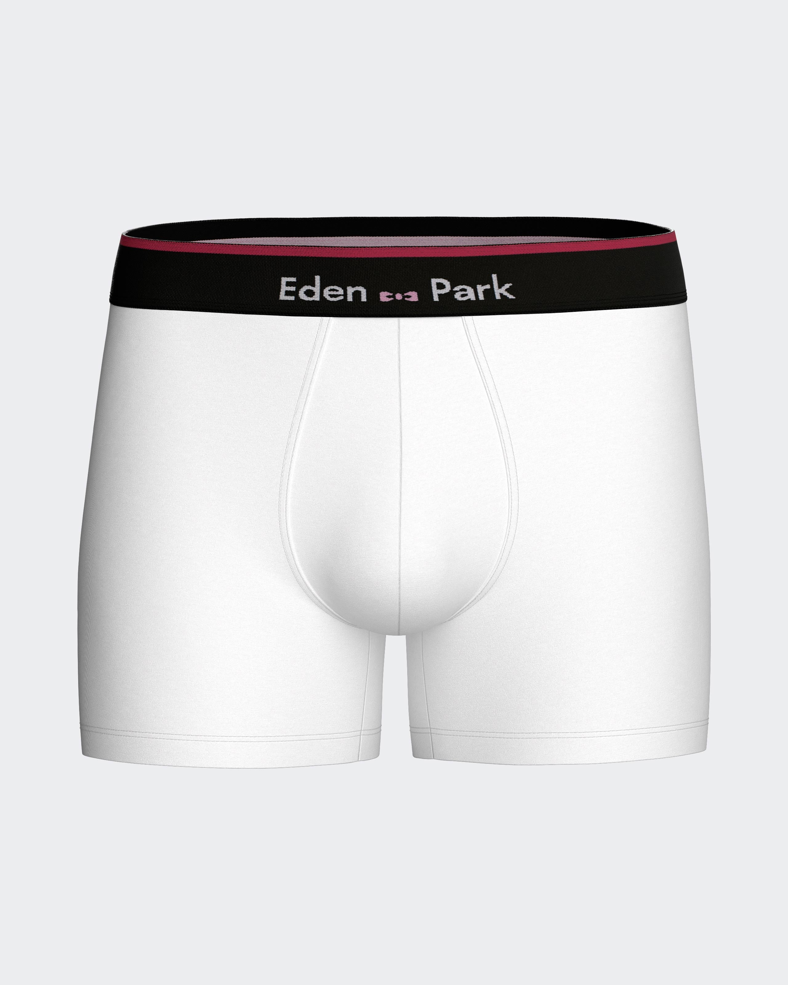 Pack 3 Boxers lisos Eden Park