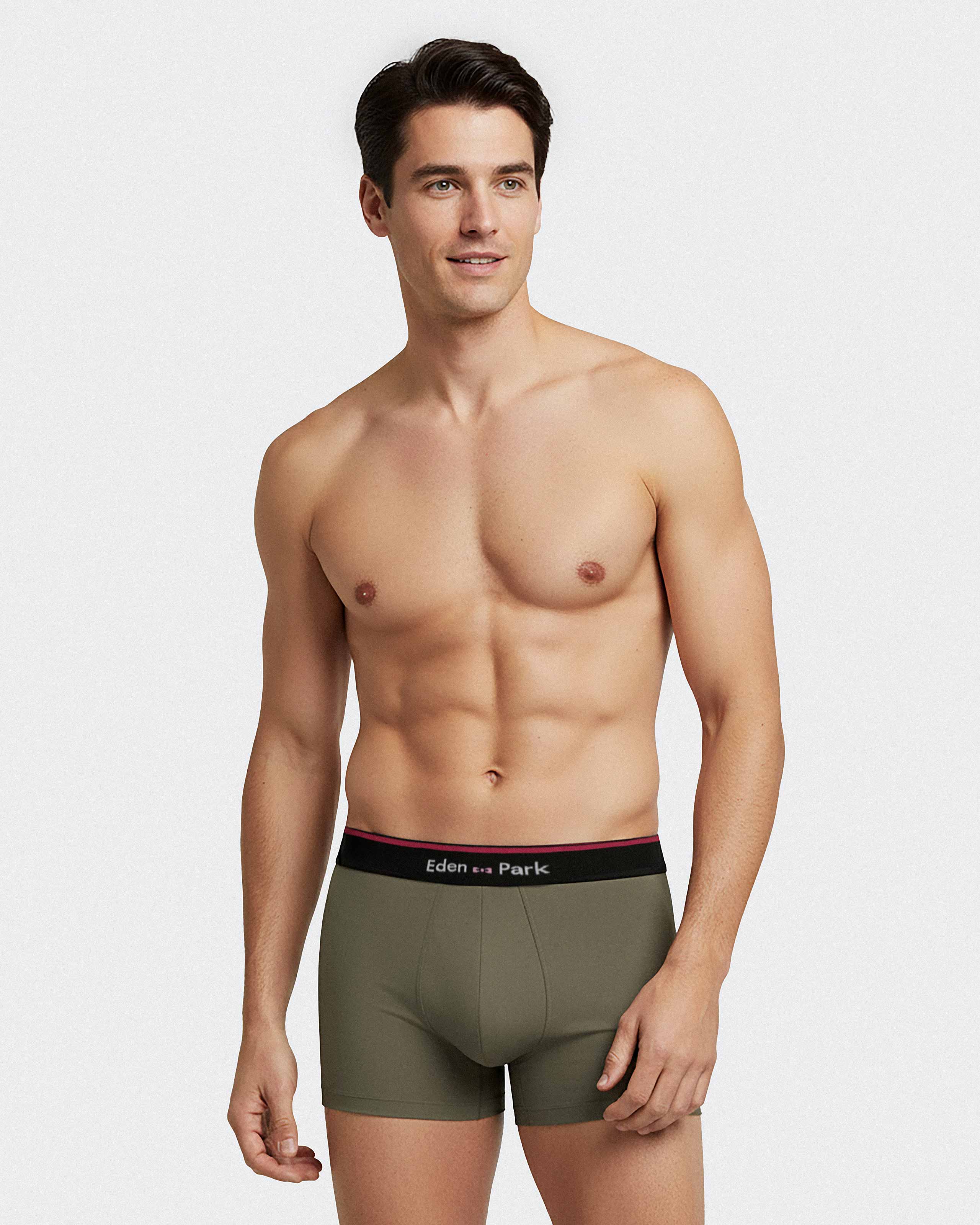 Pack 3 Boxers lisos Eden Park