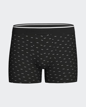 Printed bows boxer in cotton