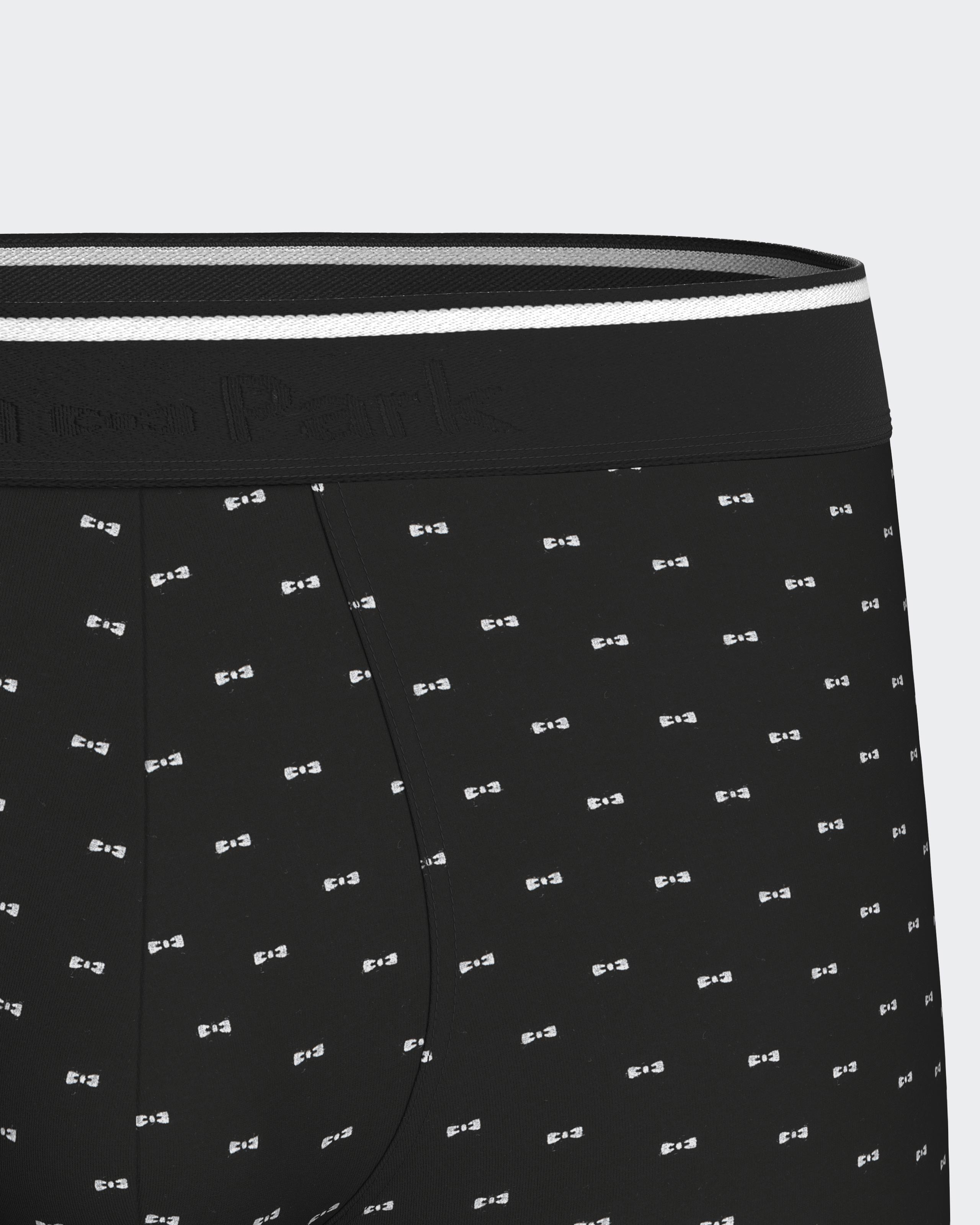 Printed bows boxer in cotton