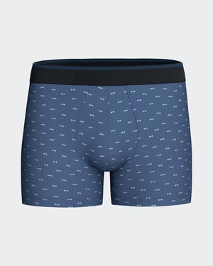 Boxer with bows print in Cotton