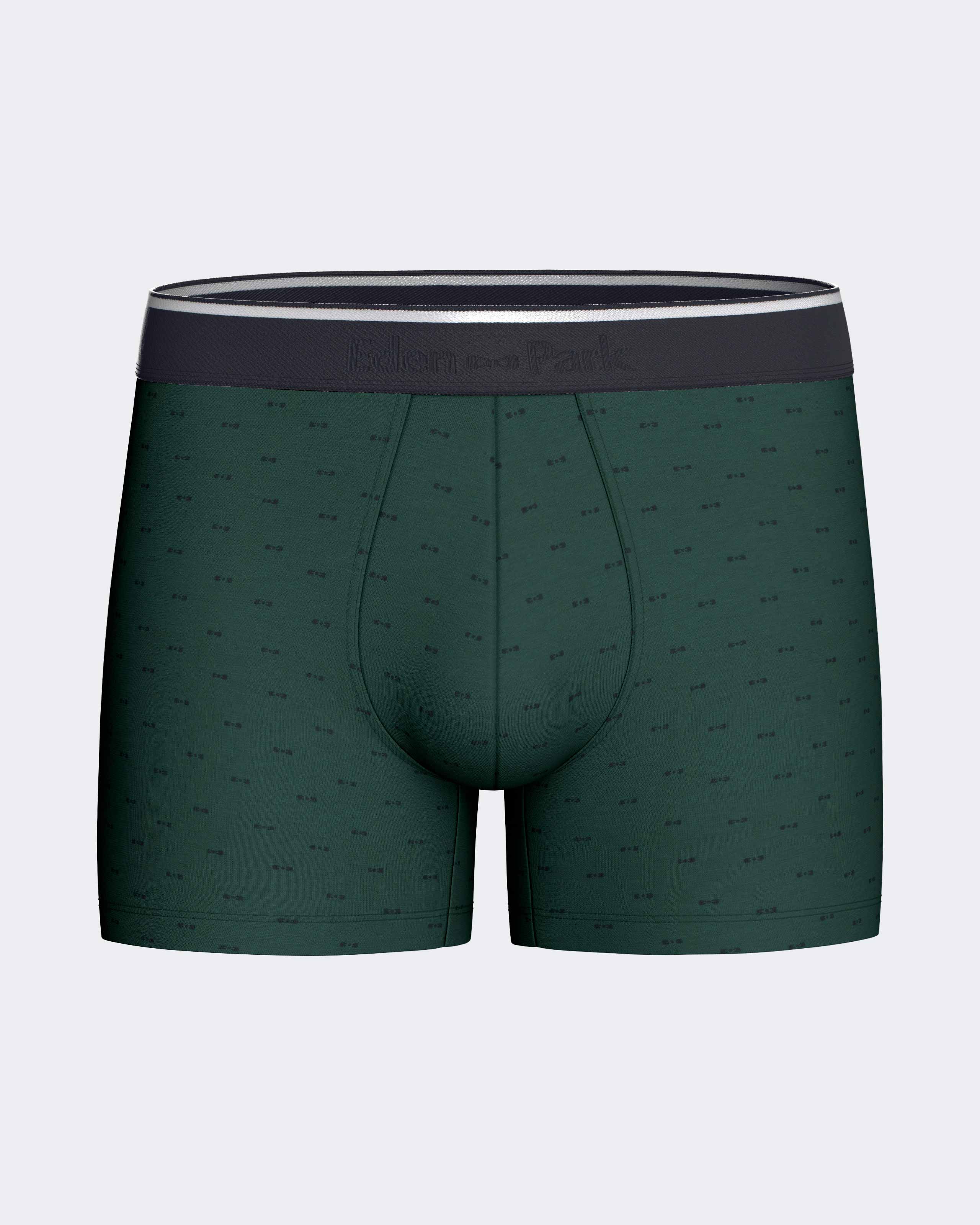 Pack of 2 micromotif boxers Eden Park