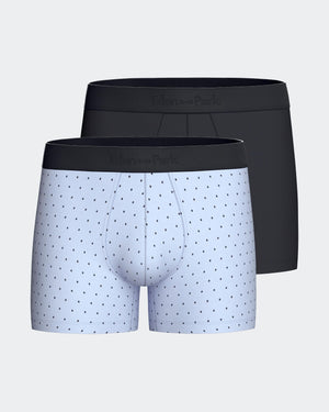 Pack 2 boxers em Algodão