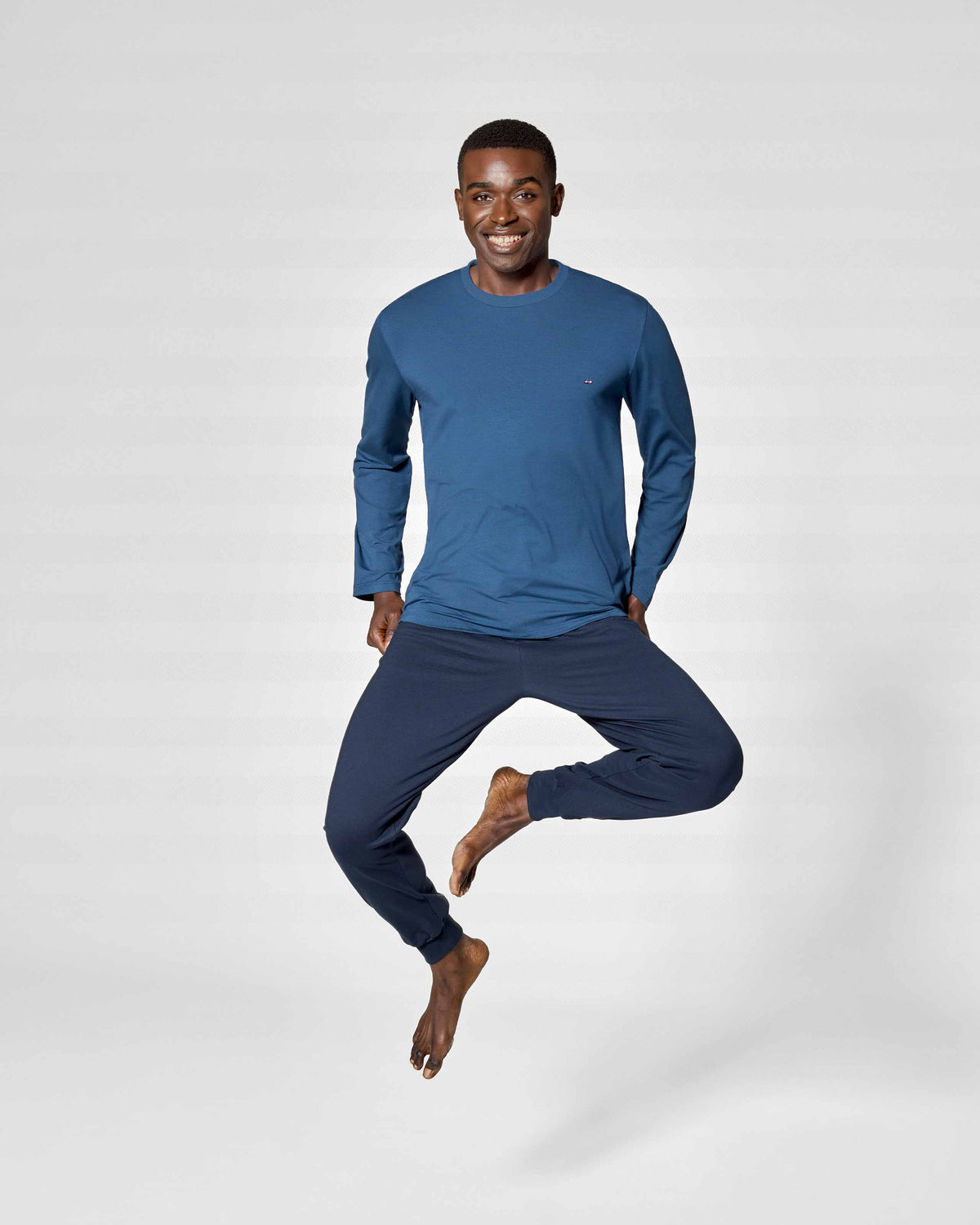 Carded pyjama in Cotton