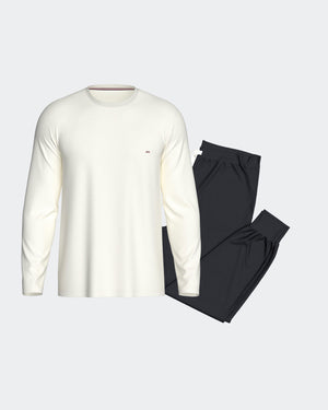 Carded pyjama in Cotton