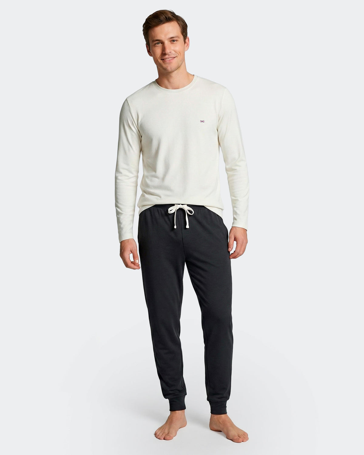 Carded pyjama in Cotton
