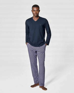 Carded pyjama in Cotton