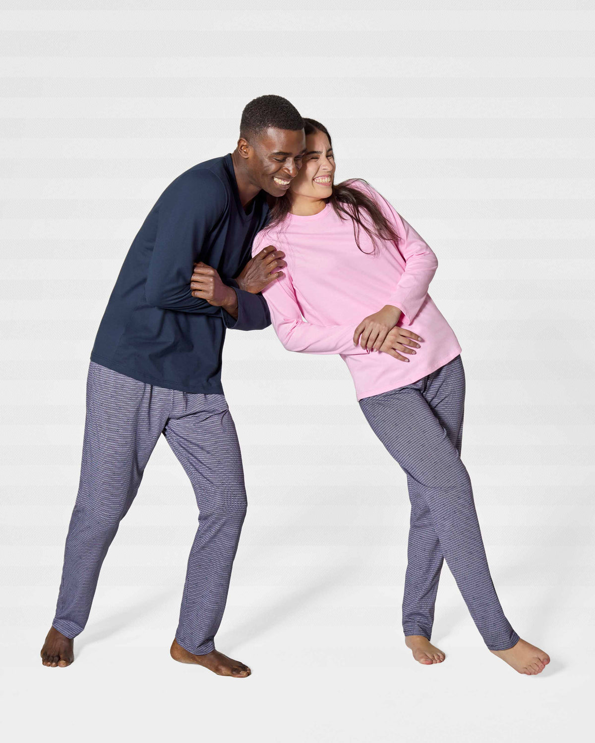 Carded pyjama in Cotton