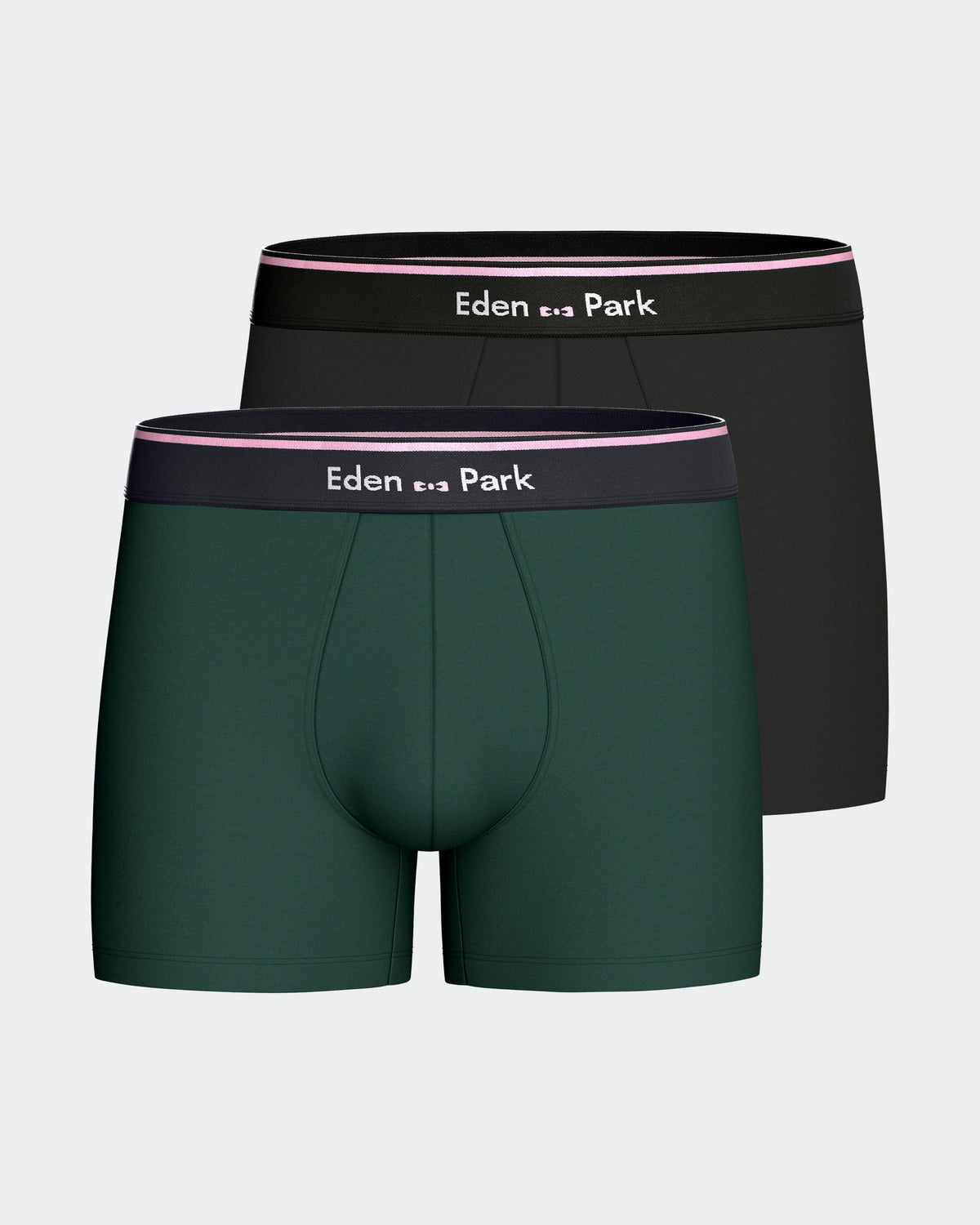 Pack 2 boxers unis en Coton