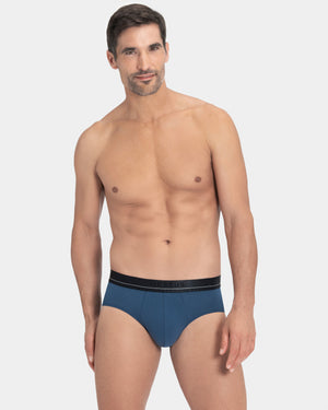 Pack 2 Man's slips in cotton