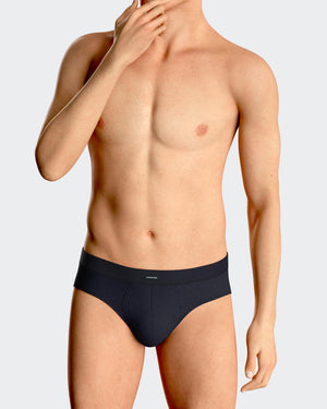 Pack 2 Man's slips in cotton