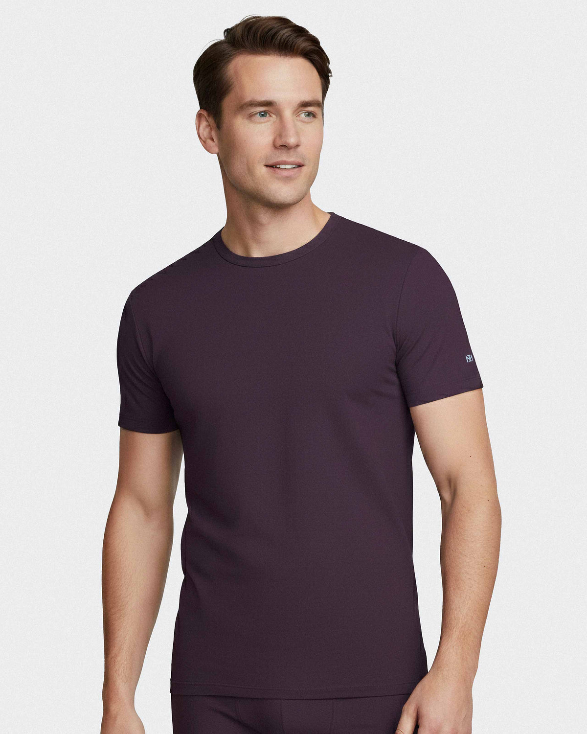 Kurzarm-T-Shirt für Herren aus Lyocell-Baumwolle